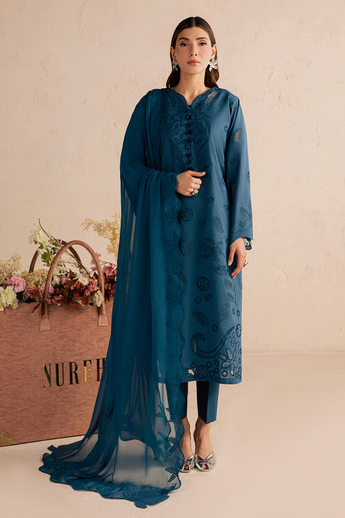 sachin and babi light blue dress How to Wear Summer Dresses in Fall – Closetful of Clothes main image 0